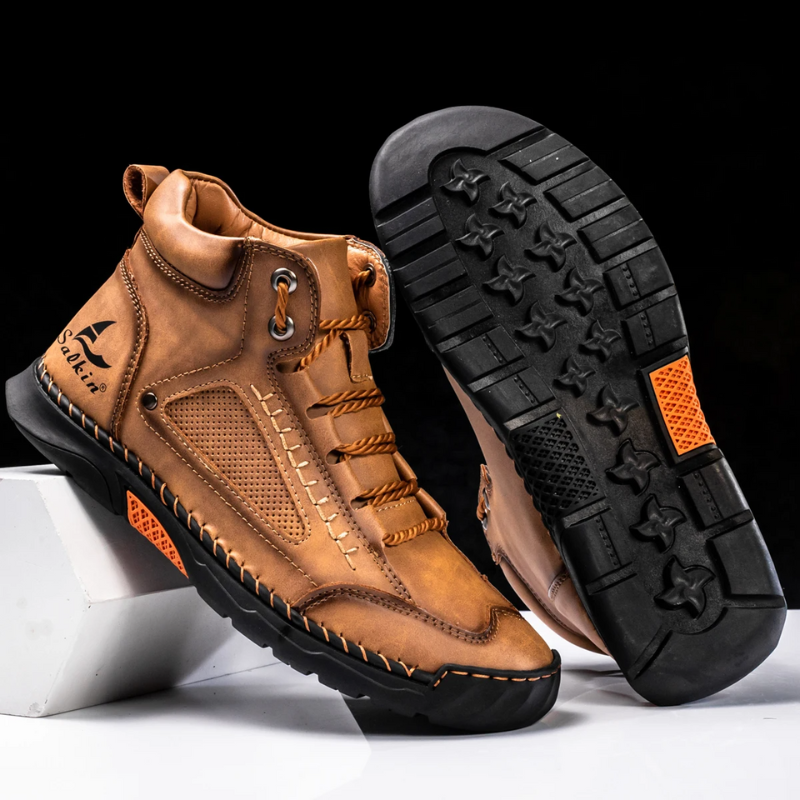Marek – St. Moritz Kožené High Top Boty