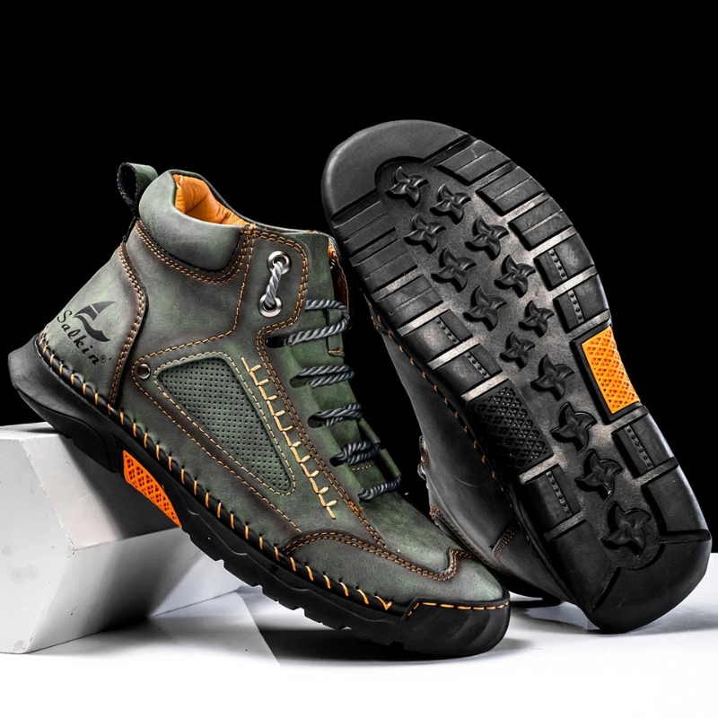 Marek – St. Moritz Kožené High Top Boty