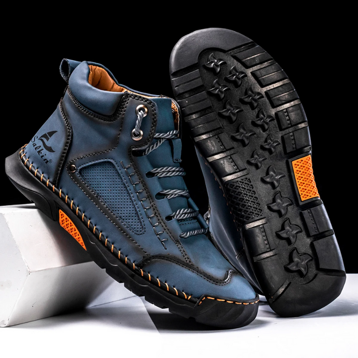 Marek – St. Moritz Kožené High Top Boty