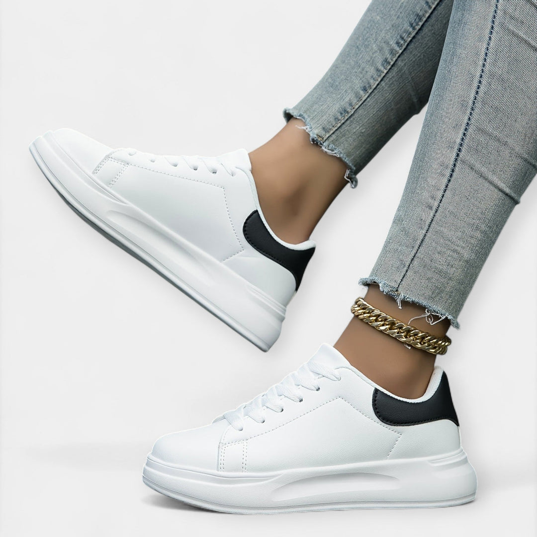Magdaléna Elegantní Minimalistické Městské Tenisky Styl
