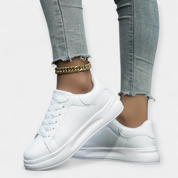 Magdaléna Elegantní Minimalistické Městské Tenisky Styl
