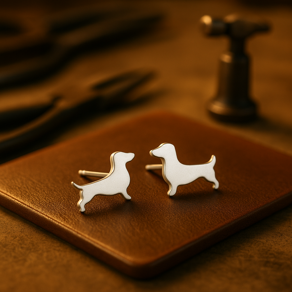 Izaro™ | Náušnice Dachshund