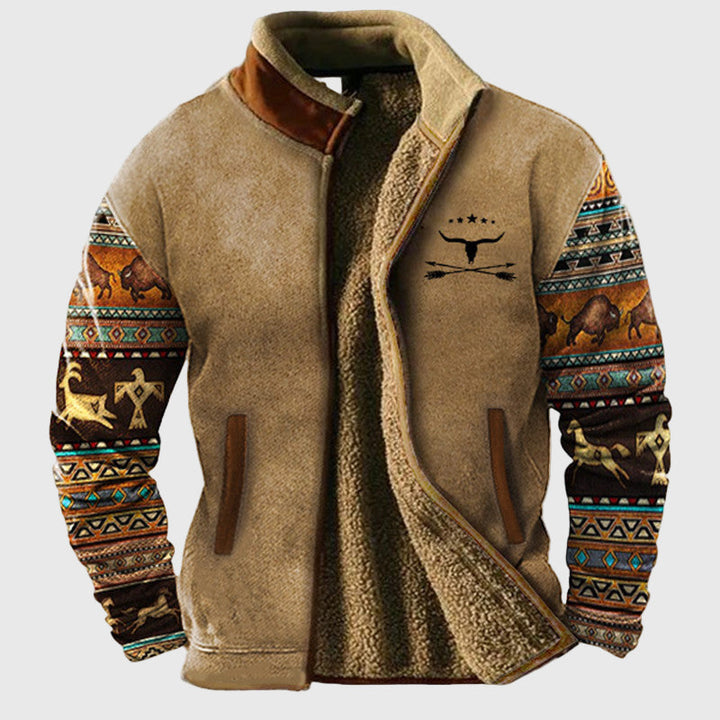 FrostRebel | Stylová fleece bunda s termo podšívkou