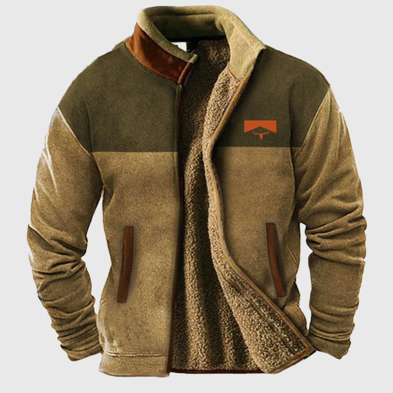 FrostRebel | Stylová fleece bunda s termo podšívkou