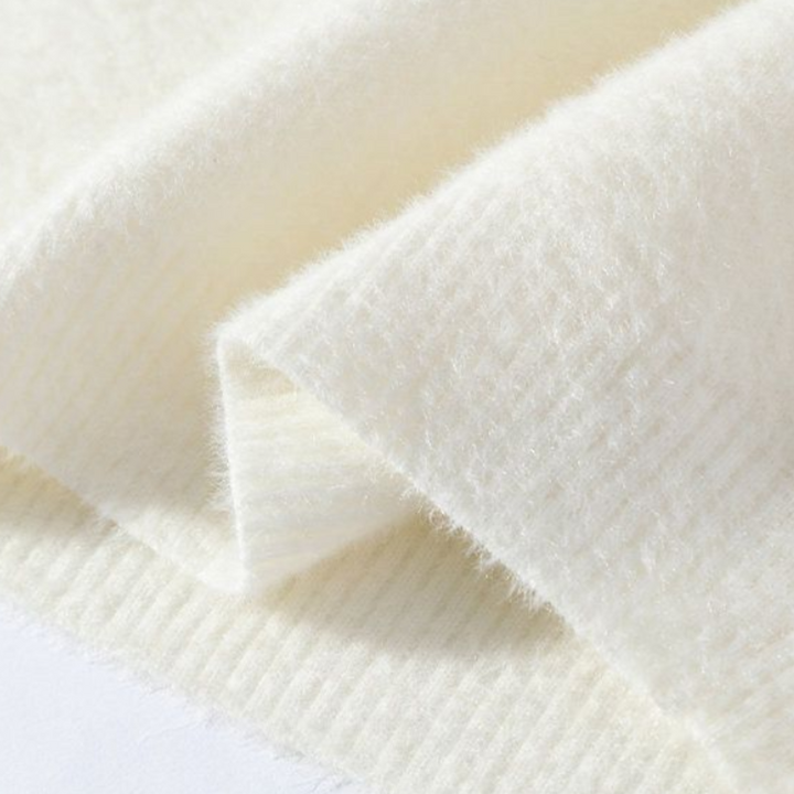 Faelan – Minimalistický Teplý Svetr z Pleteniny