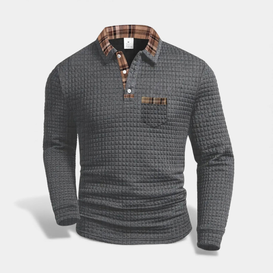 Petr – Pruhované polo s dlouhým rukávem