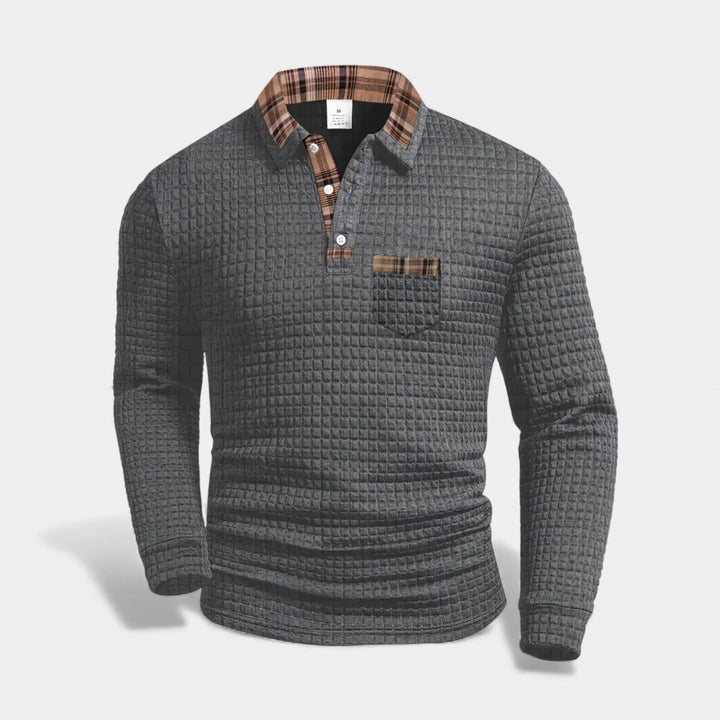 Petr – Pruhované polo s dlouhým rukávem