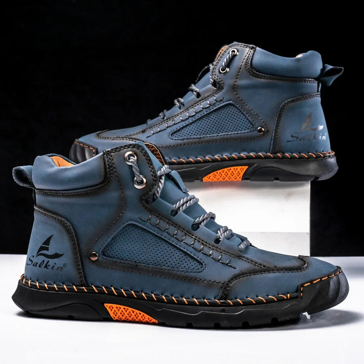 Marek – St. Moritz Kožené High Top Boty