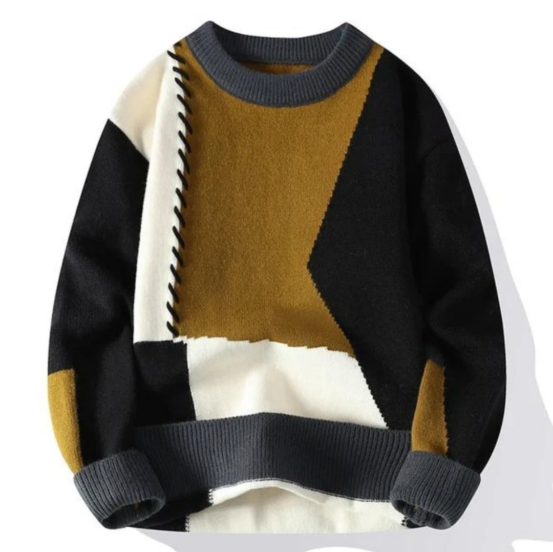 Tomasz | Patchwork svetr