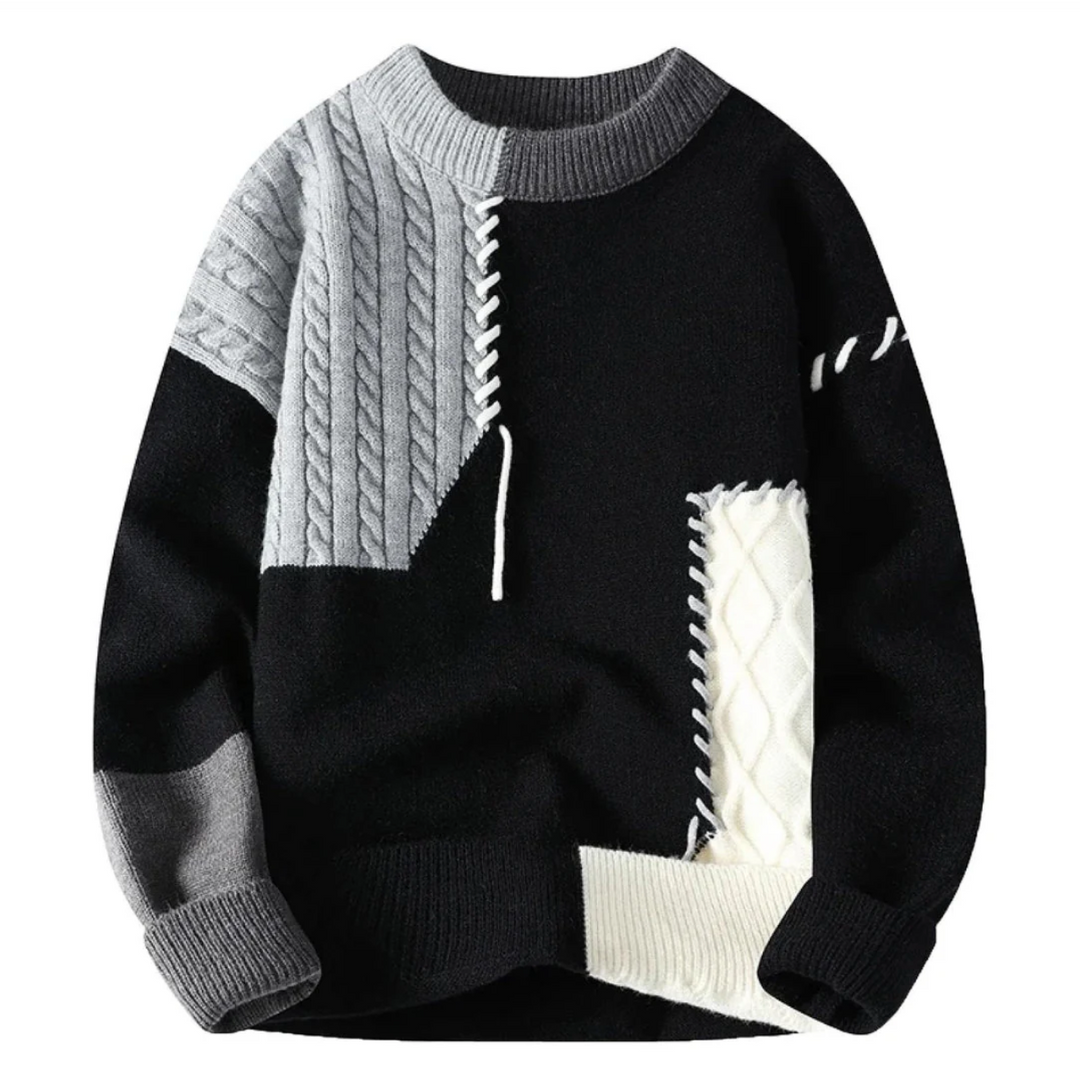 Tomasz | Patchwork svetr
