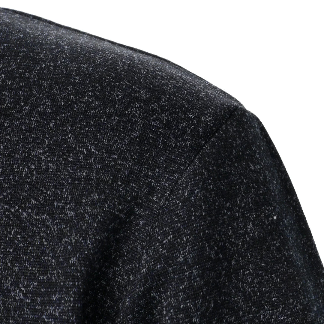 Václav - Elegantní pulovr s polovičním knoflíkem