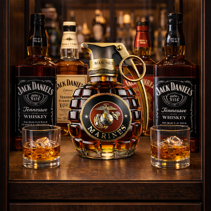 Whisky Láhev - Granátová Edice