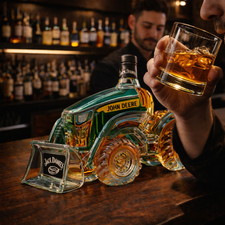 Jack Daniel's Whisky Láhev - Traktor Edice