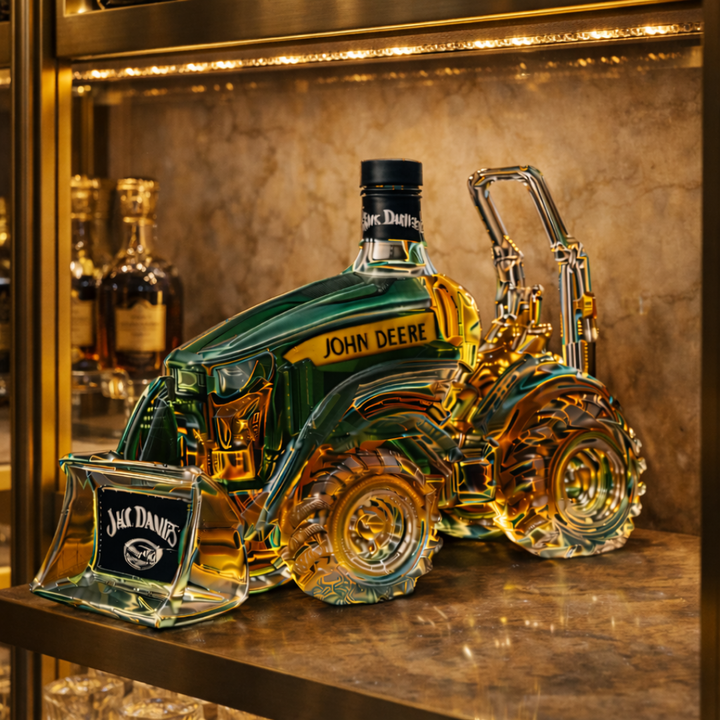 Jack Daniel's Whisky Láhev - Traktor Edice