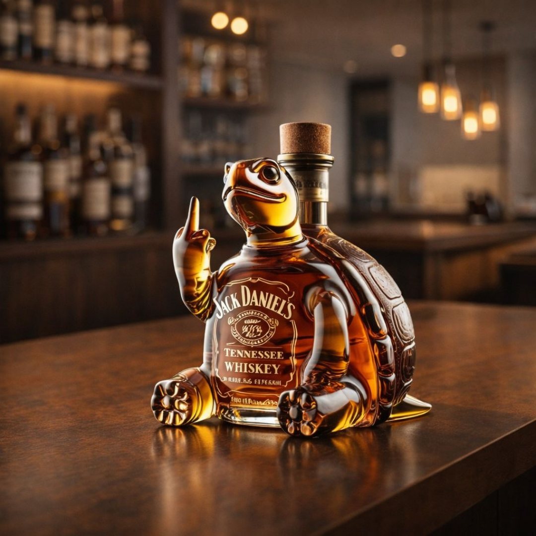 Jack Daniel's Whisky Láhev - Edice Želva