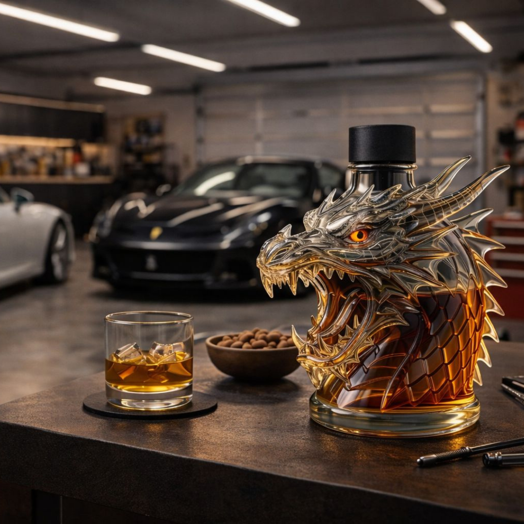 Whisky láhev - Draak Edice