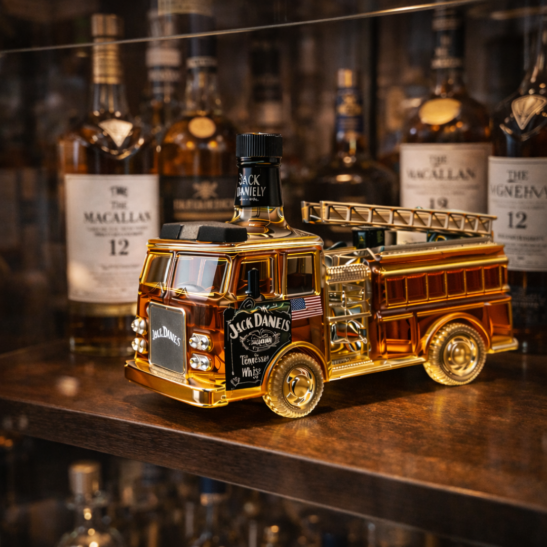 Whisky láhev Jack Daniel's - Edice Hasičů