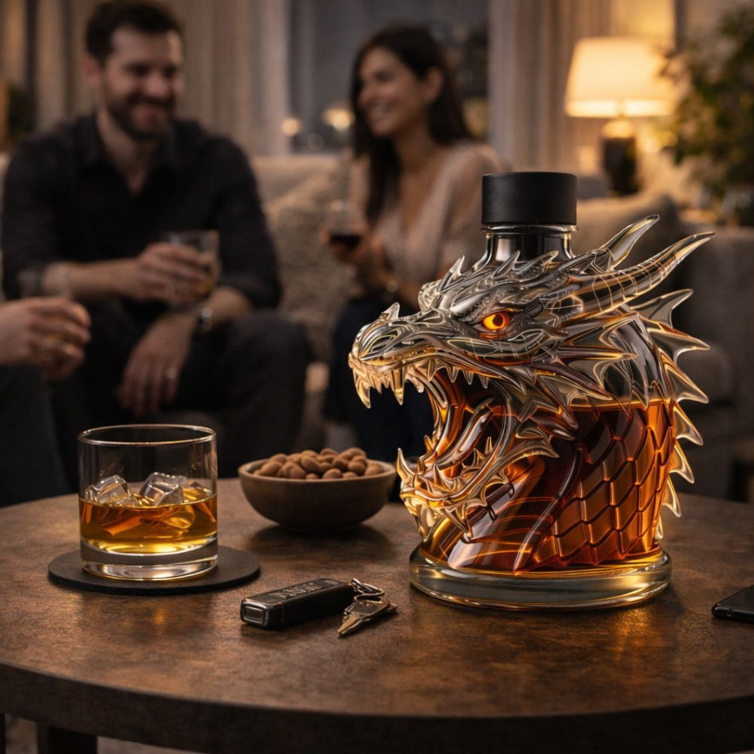 Whisky láhev - Draak Edice