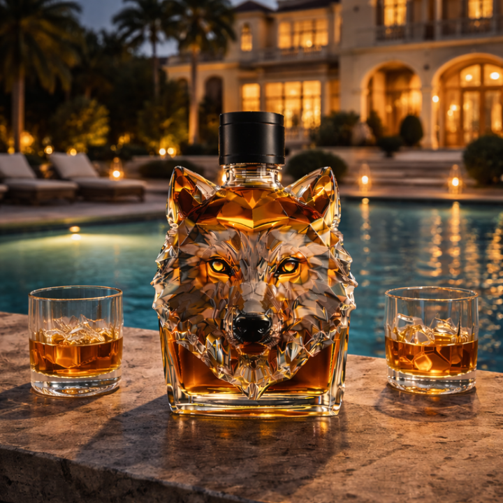 Whisky láhev - Edice Vlka