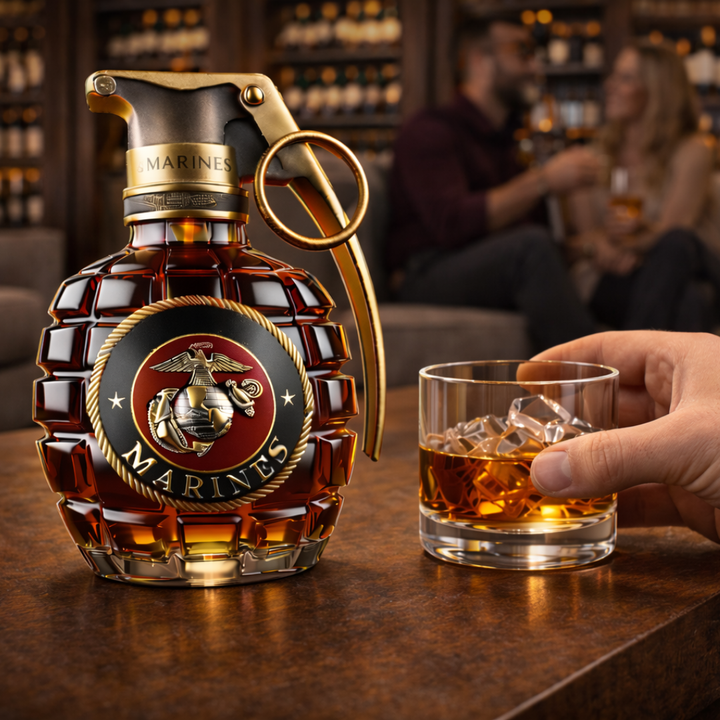 Whisky Láhev - Granátová Edice