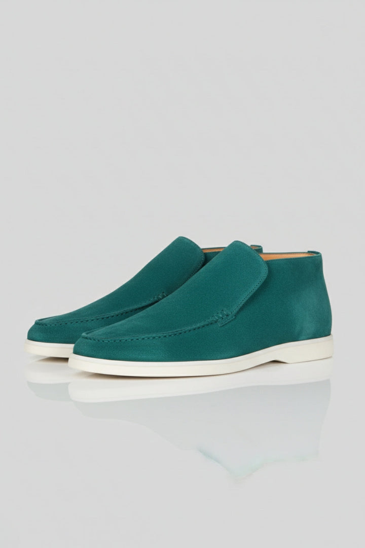 Loafers boty – Modrozelená