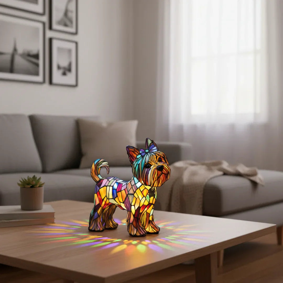 Bella - Lampa ve vitrážích