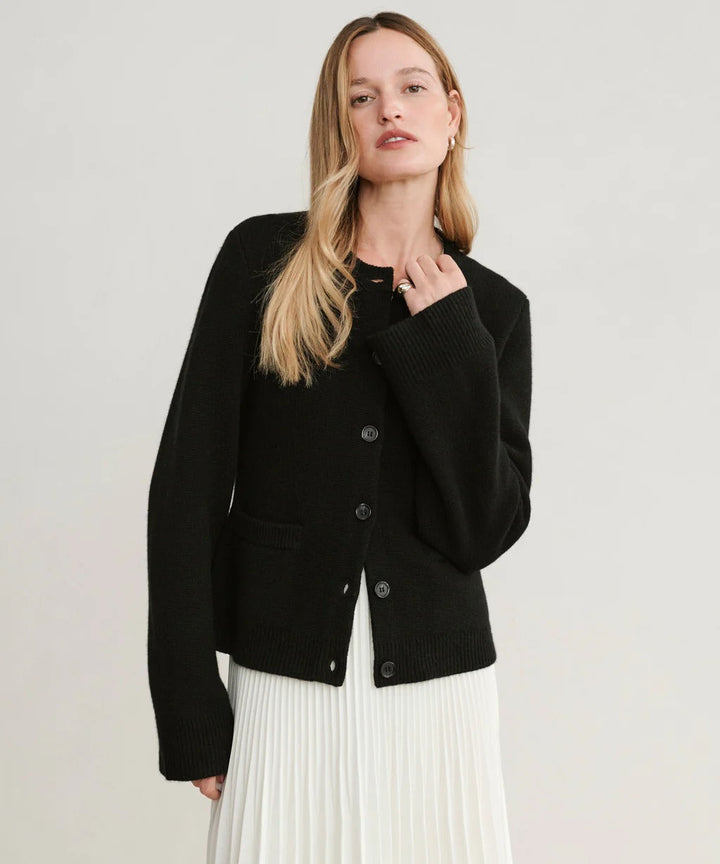 Camila | Elegantní pletený kardigan na knoflíky