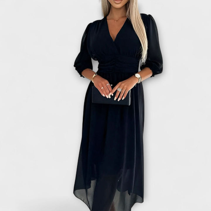 Nia - Stylové Zavinovací Šaty