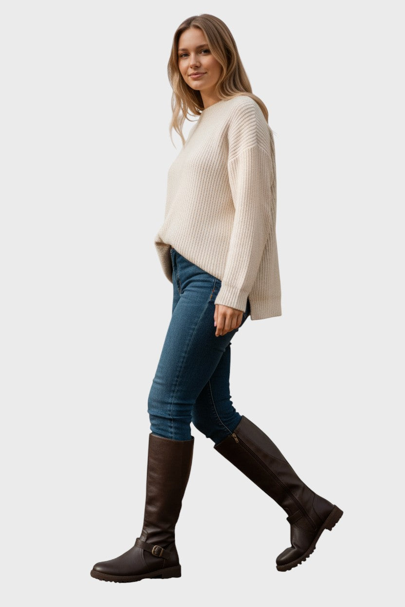 Rosavie – Boty s širokým holínkovým svrškem